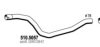 IVECO 504010642 Exhaust Pipe